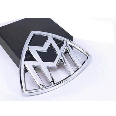 Suitable for Mercedes-Benz Maybach S450 S680 car emblems, S-Class Maybach modified rear emblems, side emblems, and letter emblems (Car logo) - standard-maybach-tail-mark-plastic-material