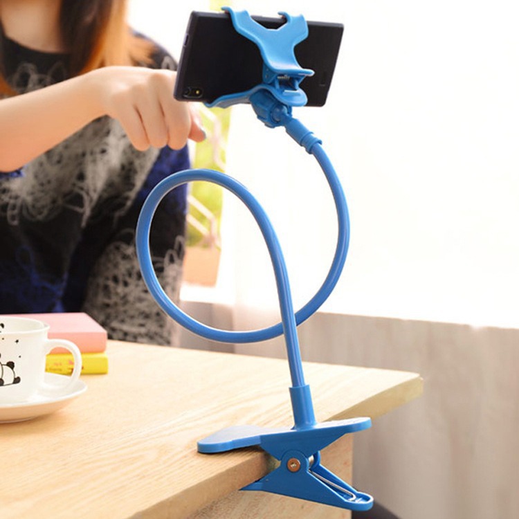 Creativo perezedo soporte de teléfono móvil alargar teléfono móvil universal en vivo clip multifuncional escritorio dormitorio cabecera de la cama soporte de teléfono móvil