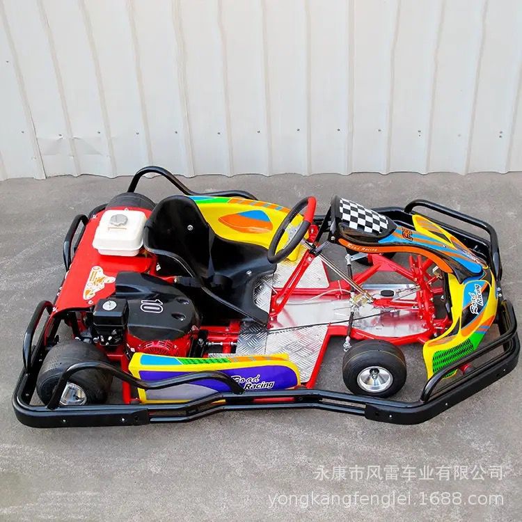 Go-Kart de Pista F1 de Hierro con Transmisión en Cadena para Parque de Atracciones image 16
