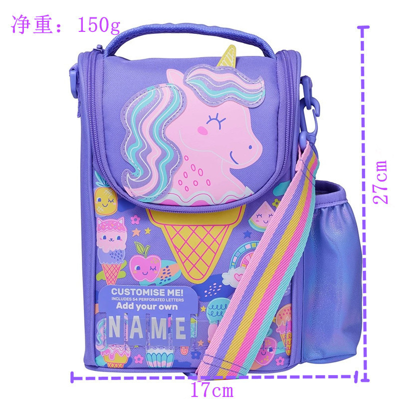 Mochila australiana smiggle escolares, mochila de hombro mediana y grande, mochila ultraligera de dibujos animados, mochila de hombro.