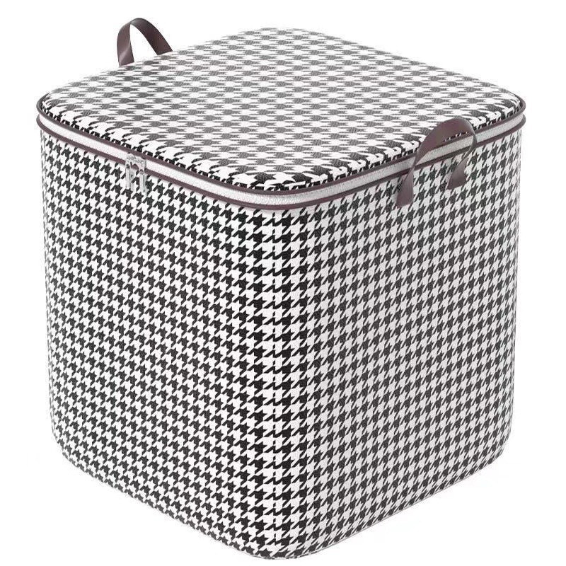 Bolsa de almacenamiento de pata de gallo a prueba de polvo a prueba de humedad bolsa móvil de gran capacidad no tejida bolsa de almacenamiento de ropa doméstica