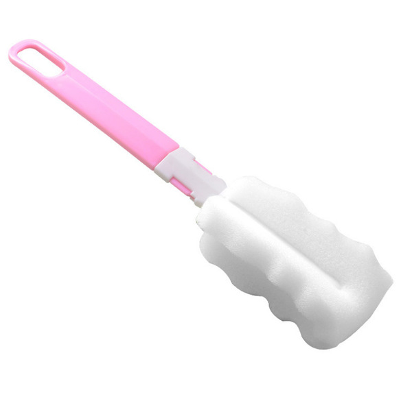 sponge removable changeable bottle brush