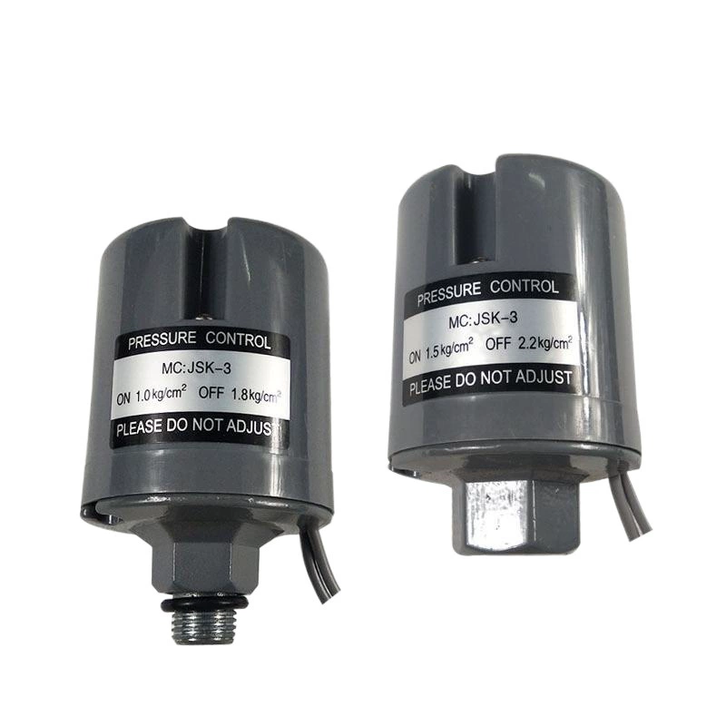 Реле давления водяного насоса автоматический переключатель бустерного насоса Регулируемый самовсасывающий насос Универсальное механическое реле давления JSK-3