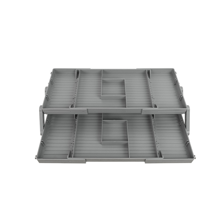 Caja de almacenamiento para mesa de maquillaje, organizador de cajones para joyas y cosméticos, caja organizadora de joyas antioxidante. image 7