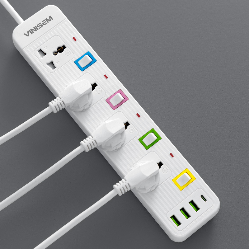 Transfronterizos multi-interruptor placa de conexión Camboya Dubai India América del Sur placa de conexión comercio exterior color universal zócalo