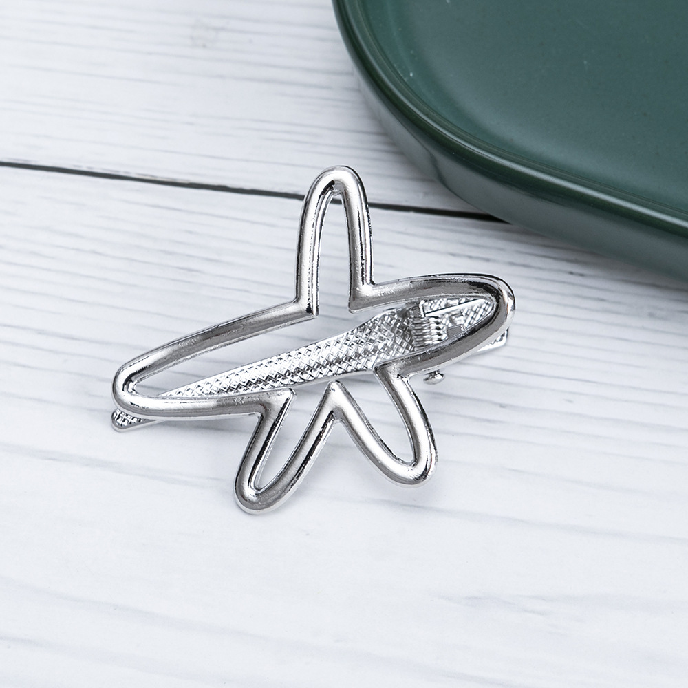 Directamente del fabricante: pinza de pelo geométrica de aleación estilo coreano con diseño de estrella de mar, pinza de pico de pato, pinza para flequillo, accesorio para el cabello. image 7