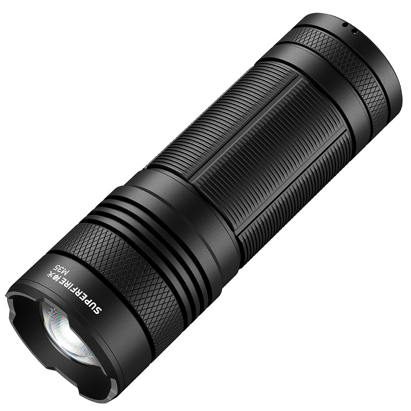 Shenhua M35 antorcha impermeable al aire libre led carga de emergencia portátil anticuerpo multifuncional linterna de luz fuerte