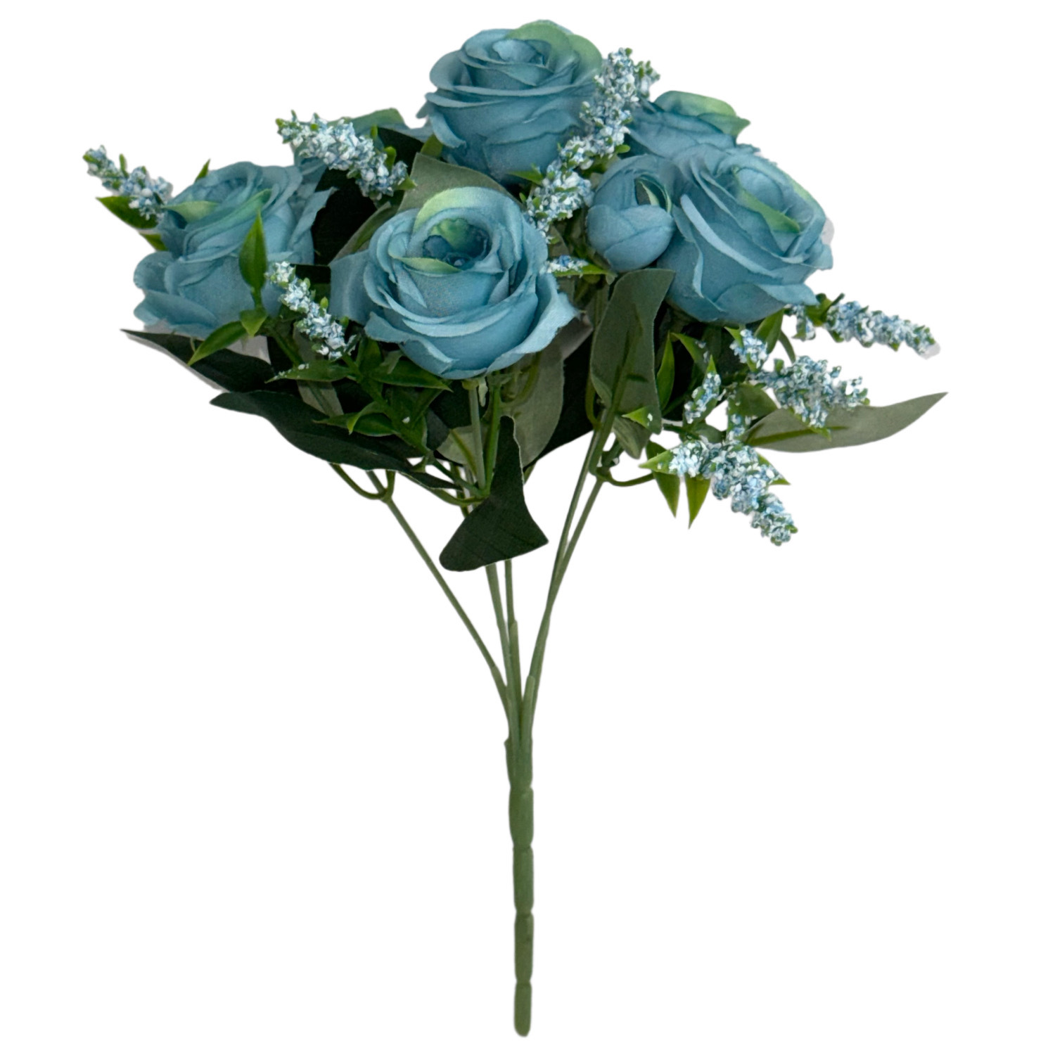 Comercio exterior transfronterizo al por mayor Manso de boda de Amazon Ramo de flores Rosas Sosteniendo explosiones transfronterizas Flores artificiales Flores artificiales Flores falsas