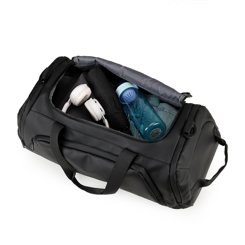 Bolso de fitness de gran capacidad, mochila de entrenamiento de baloncesto para hombres, deportes, separación en seco y húmedo, bolsa de viaje de equipaje de viaje al por mayor