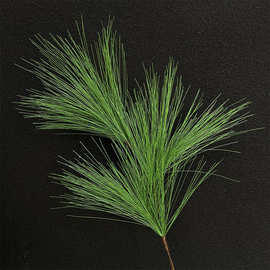 3叉马尾松仿真绿植中式森系装饰插花仿真松针华山松绿植礼堂软装