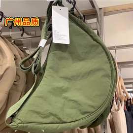 广州品质尼龙面料挎包饺子包腋下包单肩包轻便可调节男女潮腋下包