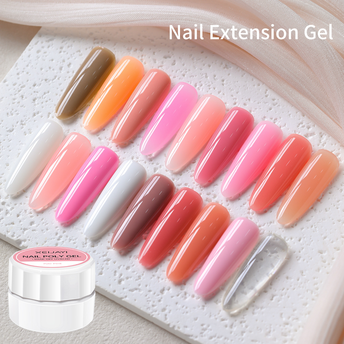 Pegamento de extensión de uñas de cristal pegamento de fototerapia UV rápido de uñas sin papel de uñas titular de uñas extensión rápida salón de uñas especial