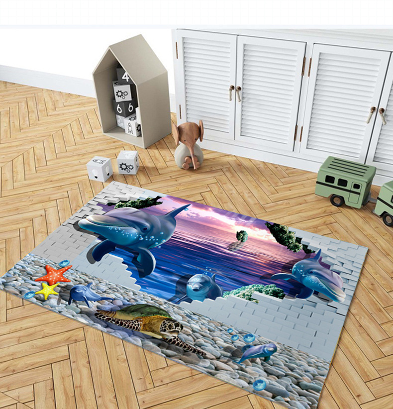 卡通地毯,家用地垫,卧室地毯,装饰地毯