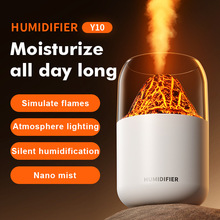 加湿器humidifier外贸专供日韩新款火焰山加湿器亚马逊USB加湿器