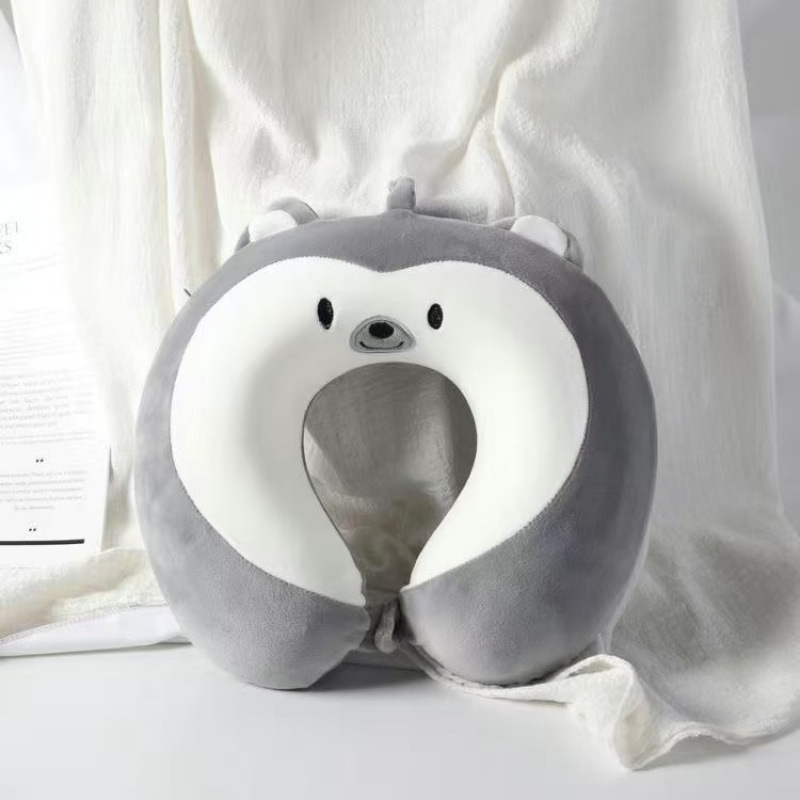 Oso de amor gris de espuma viscoelástica extraíble y lavable