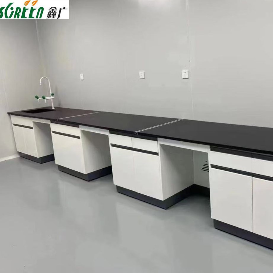 山东鑫广实验室设备全钢边台通风柜厂家供应