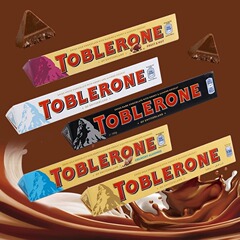 スイスToblerone三角チョコレートミルクバダン蜂蜜塩アーモンドストリップ誕生日プレゼント