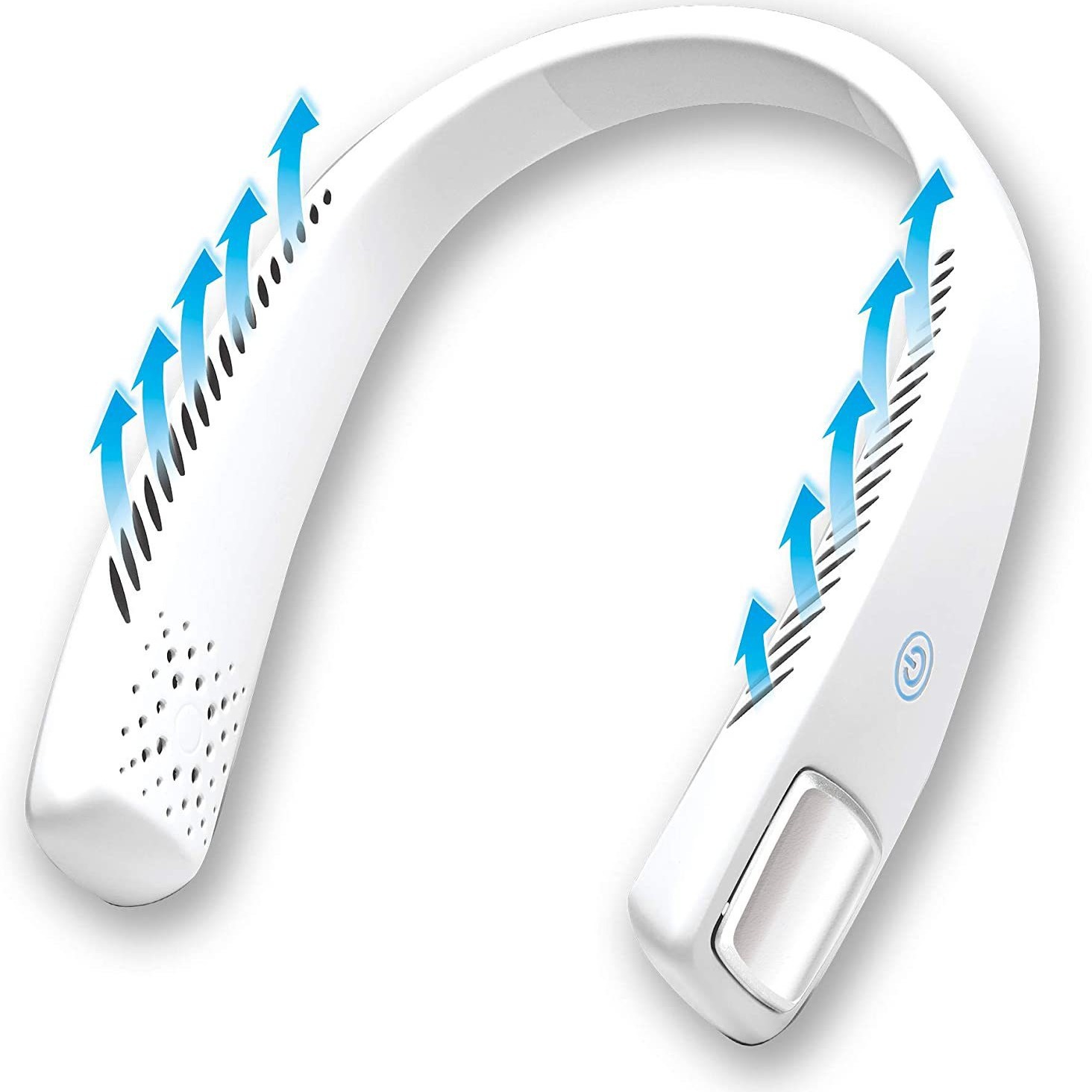 New Cross-border Neck-hanging Portable And Convenient For Outdoor Use, Bladeless Electric USB Mini Handheld Fan, Silent_voghion.com