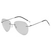 Ultra light metal fashionable sunglasses, street glasses, wholesale