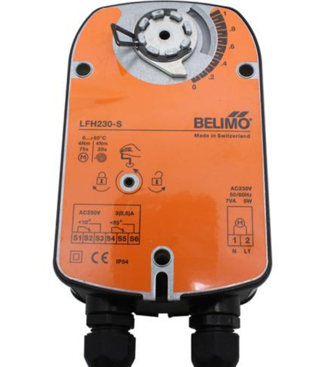 瑞士搏力谋belimo防火排烟执行器BLF24工业排风