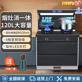 燃气灶具;抽油烟机;烟灶消套装
