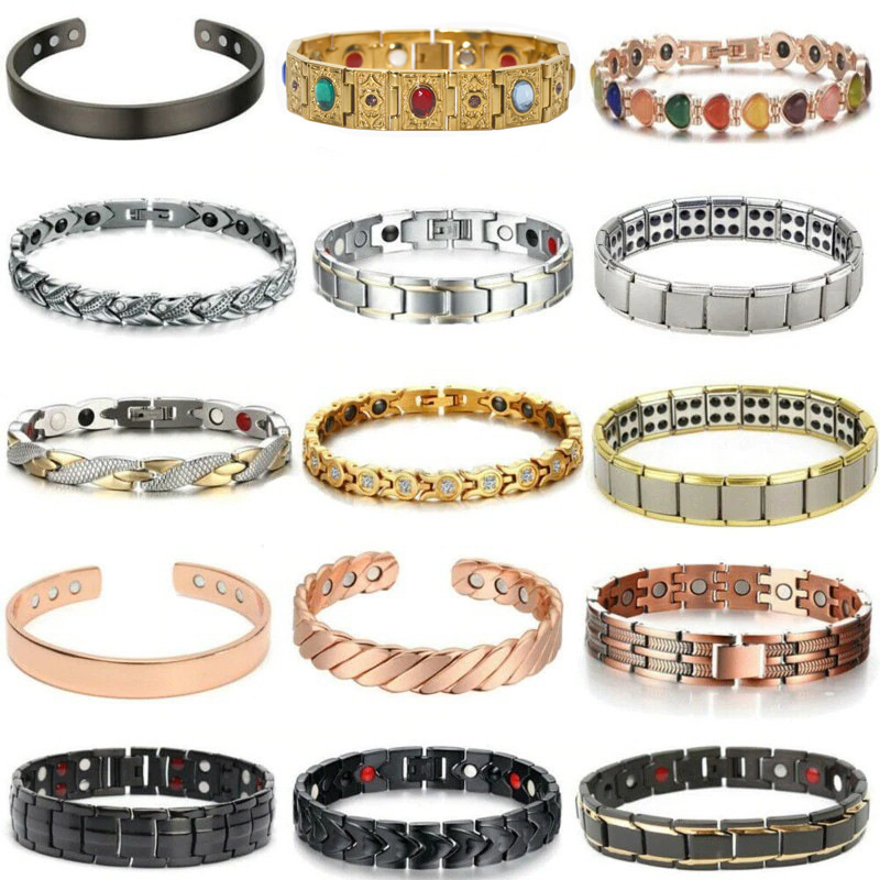 Tiliani Amazon Cross-border Hot Opening Adjustable Magnetic Bracelet Men and Women Magnetic Couple Bracelet European and American