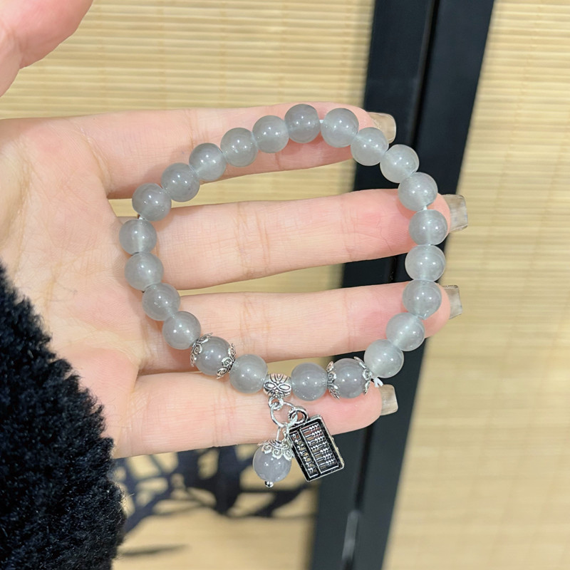 Ábaco pareja amigas pulseras artificiales hombres y mujeres pulseras regalo de cumpleaños estilo nacional nuevo hombre