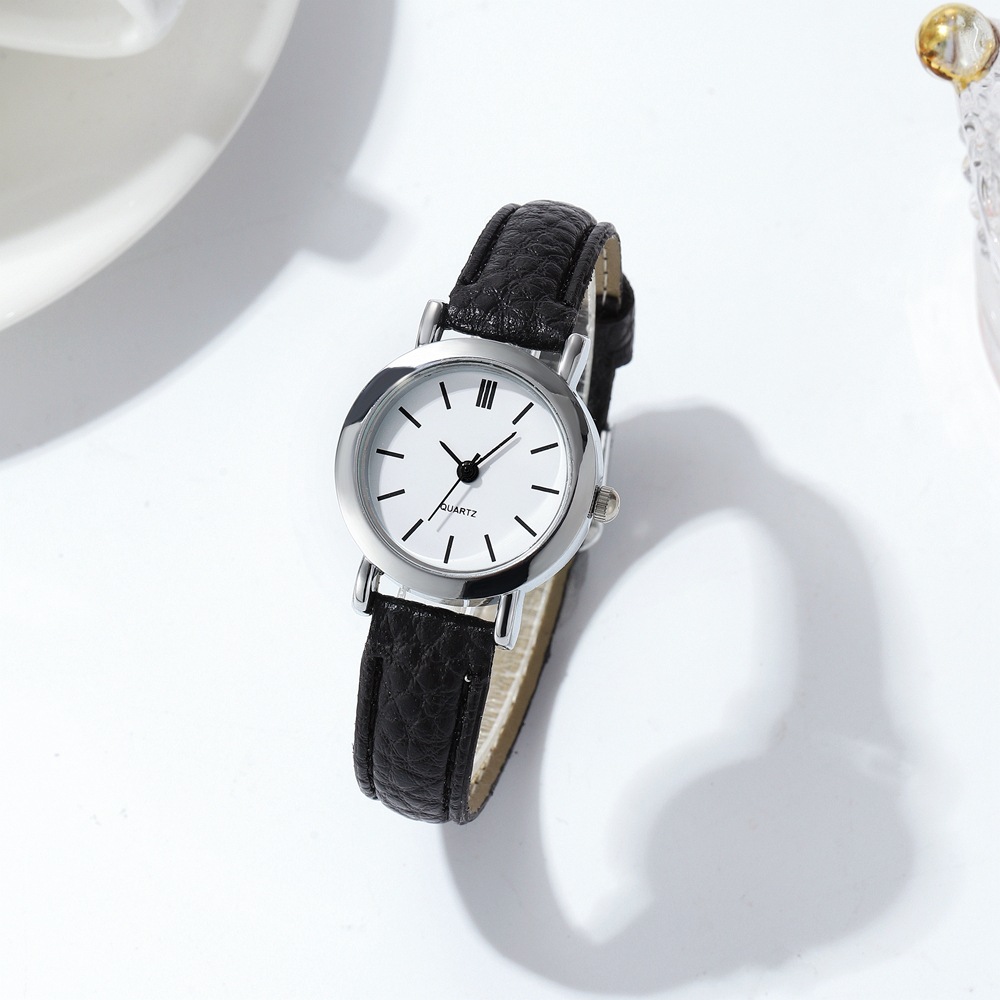 Pinduoduo Ny och Personlig Doftande Stil Student Dammode Enkel Liten Urtavla Bältesklocka_voghion.com