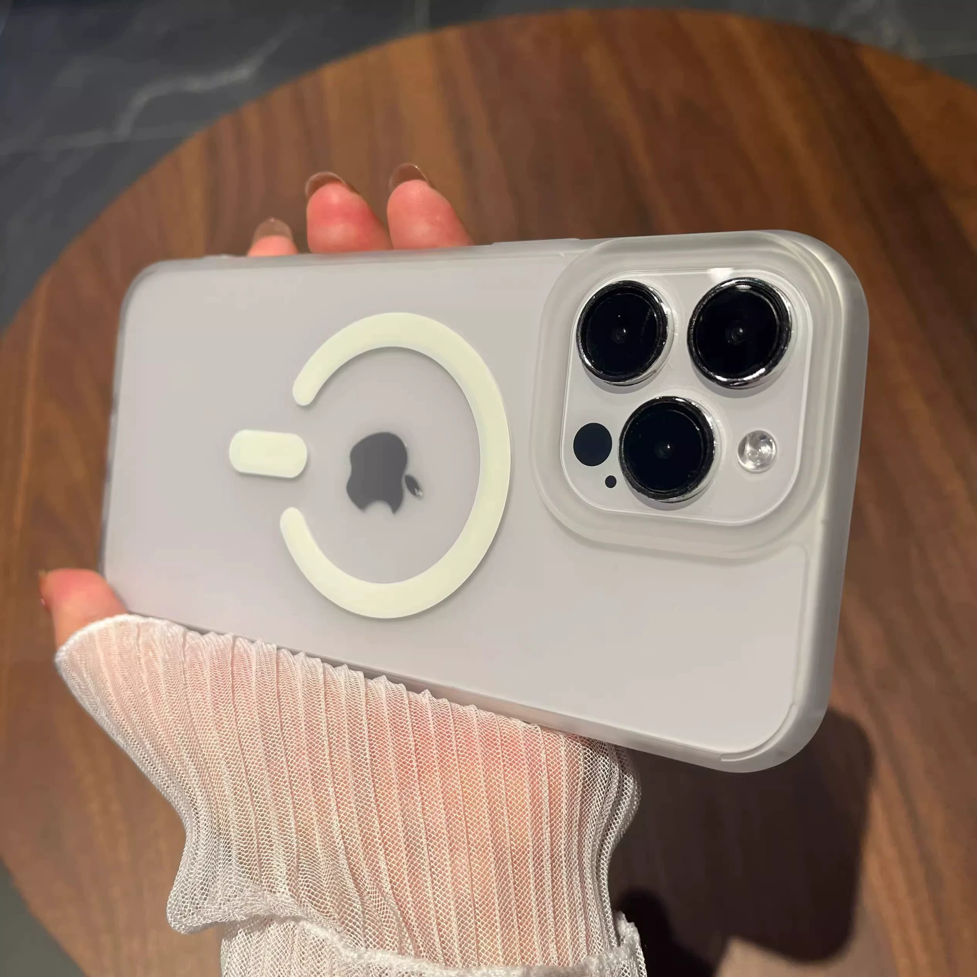 Яблоко, двусторонняя матовая совместимая чехол для iPhone 17, чехол для телефона, зарядка iPhone12 Pro, 17promax, iPhone