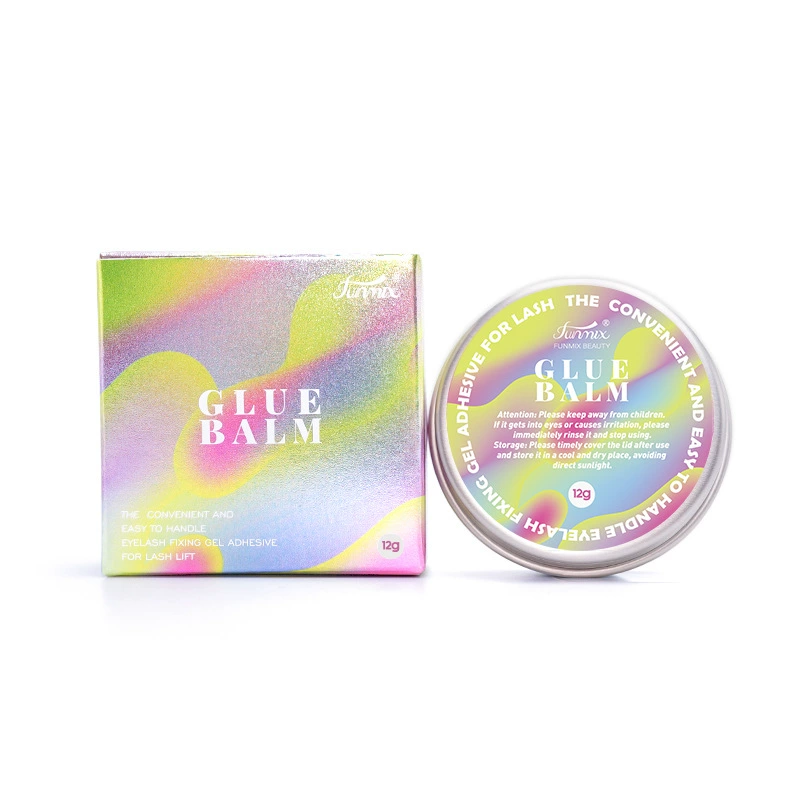 FUNMIX твердый клей для тиснения ресниц супер быстрое склеивание 12G твердый гелевый клей фиксированный ресниц BALM