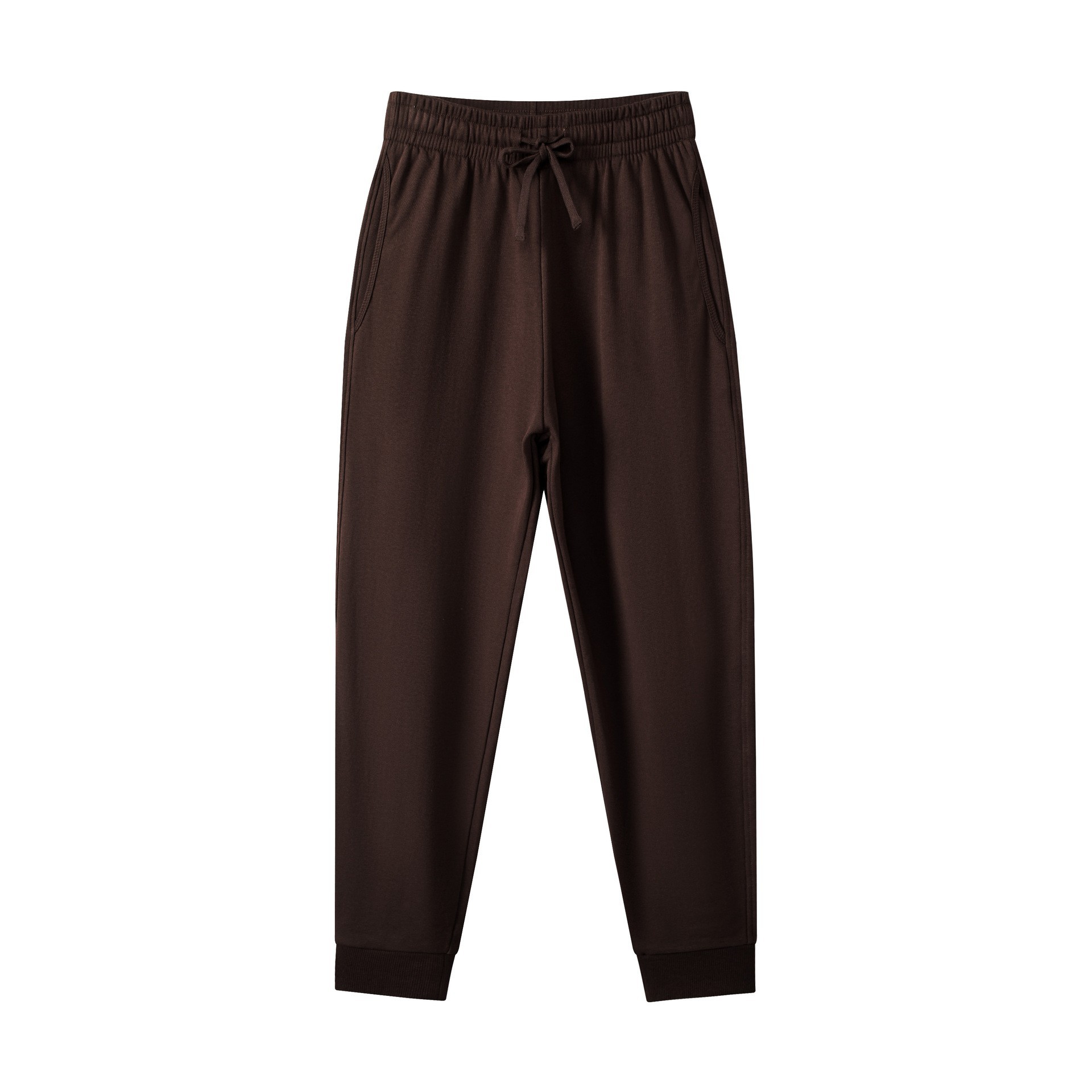 Chino-alemán BYB0013K pantalones 300g felpa tela con cordones elásticos ropa de publicidad deportiva casual pantalones al por mayor de fábrica