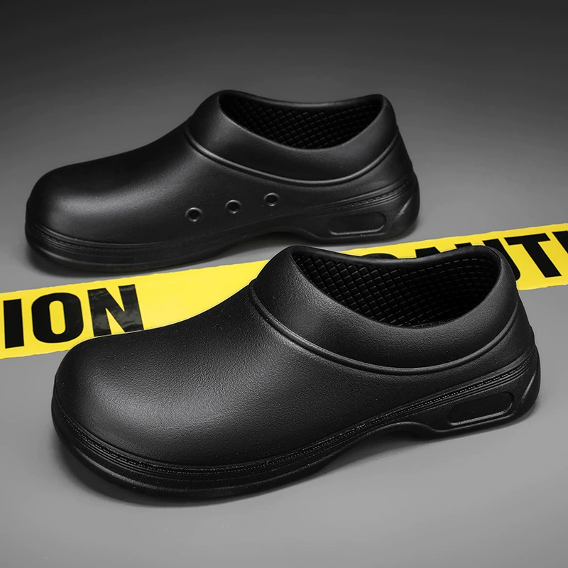 Новый шеф-повар обувь противоскользящая кухонная обувь рабочая обувь маслостойкая водонепроницаемая столовая после шеф-повара обувь для дождя обувь мужской 129