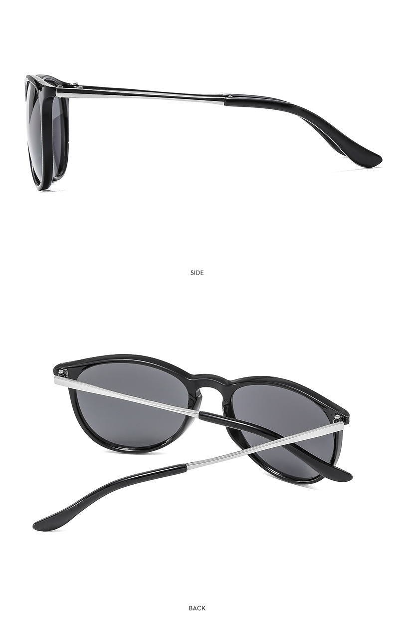Cycling Eyewear Retro Round Metal Frame Sunglasses For Sun Protection_voghion.com