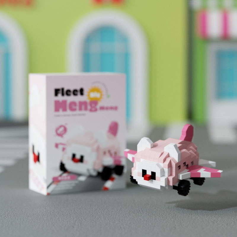[卸売配送] かわいいカーチーム漫画人形動物ビルディングブロックレゴ子供用装飾品と互換性あり子供の日のギフト|undefined