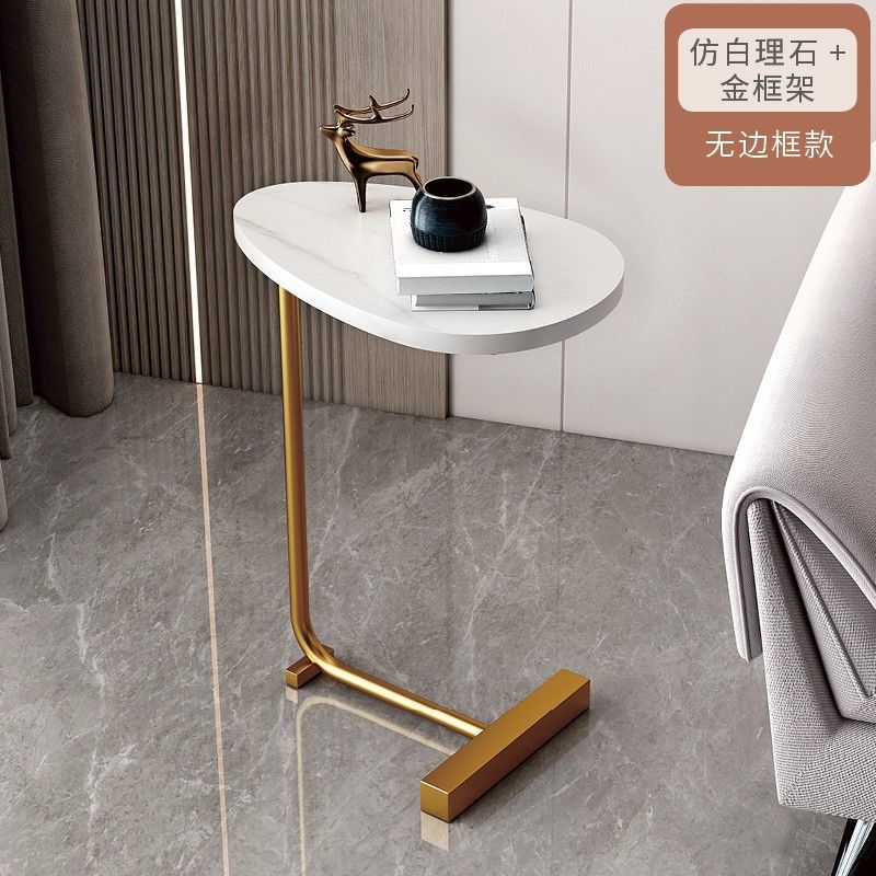 贅沢な寝室のベッドの端のいくつかの家庭用ベッドの端の移動テーブルの小さい部屋型の客間の角のいくつかのソファーのミニティーテーブル