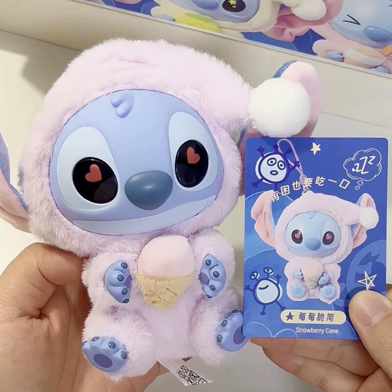 ミニと同じディズニーのスティッチのぬいぐるみ、とても眠くてもビニール製のブラインドボックスペンダントを一口食べたい|undefined