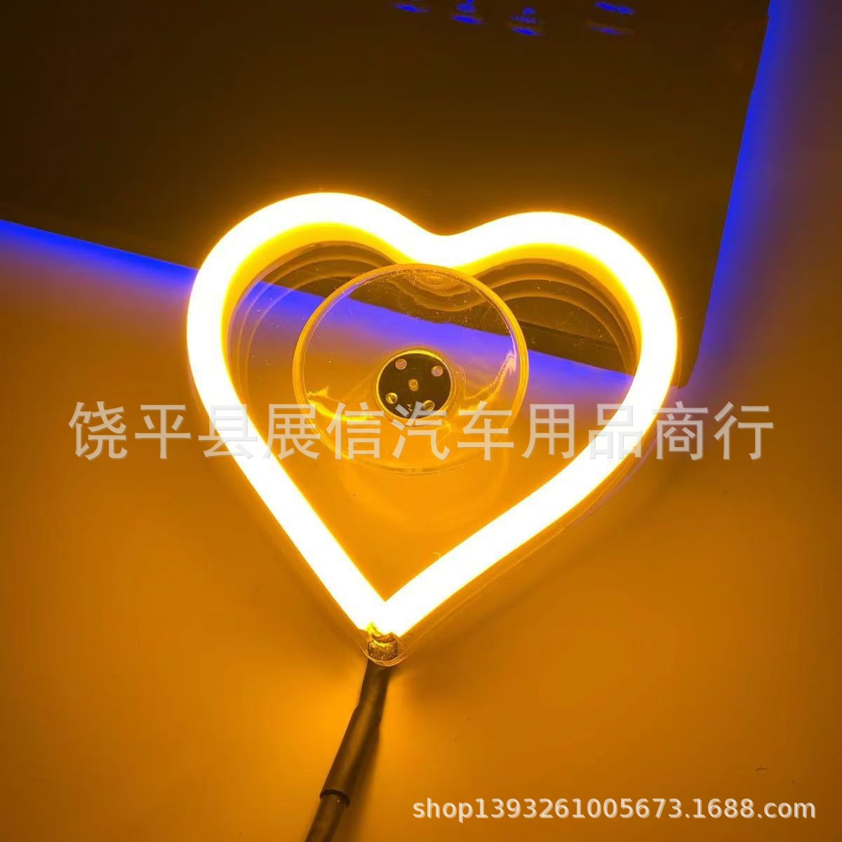 Ventana triangular LED decoración luminosa luz de atmósfera desgarrada encendedor de cigarrillos batería USB luz de ventana de neón de automóvil