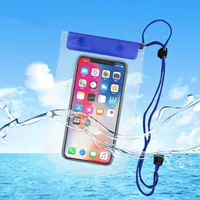 Мобильный телефон водонепроницаемая сумка Универсальный водолазный чехол для сенсорного экрана