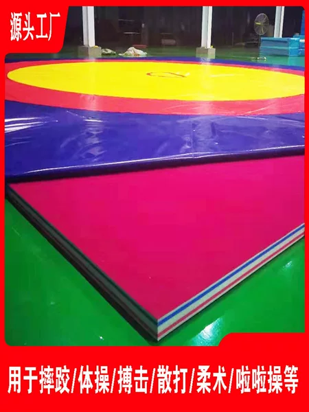 Wrestling Mat Match High Elastic Double-Sided Velvet Chinese Style Wrestling Match Mat Freestyle Wrestling Mat Training Cover Sheet