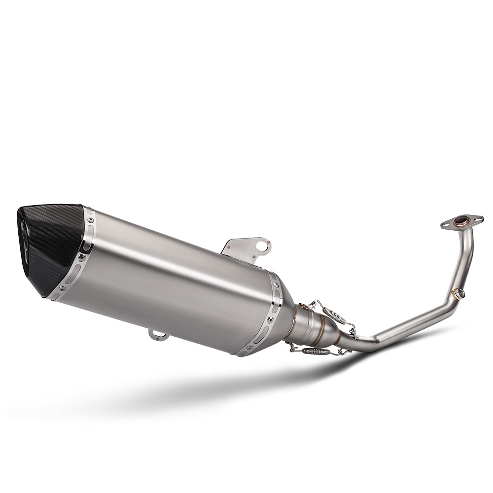 Suitable for Motorcycle Pcx150 Pxc160 Modified Exhaust Pipe Full Section Exhaust Suit 21-23 Years Straight up