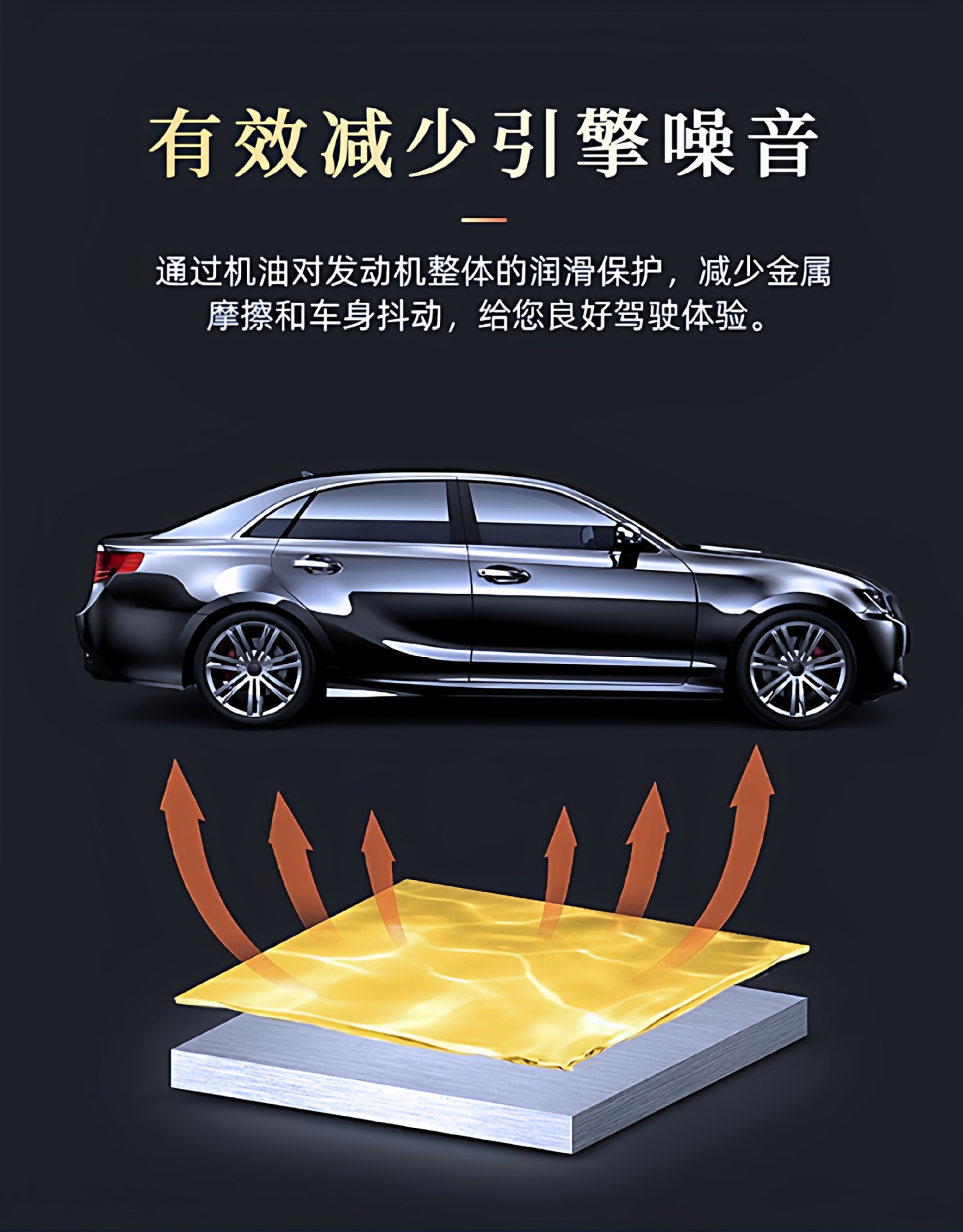 Suitable for genuine fully synthetic engine oil SL 5W30/40, suitable for all-season use in sedans
