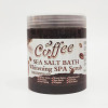 Coffee matte nutritious exfoliating bath salt, moisturizing sea salt, 350g