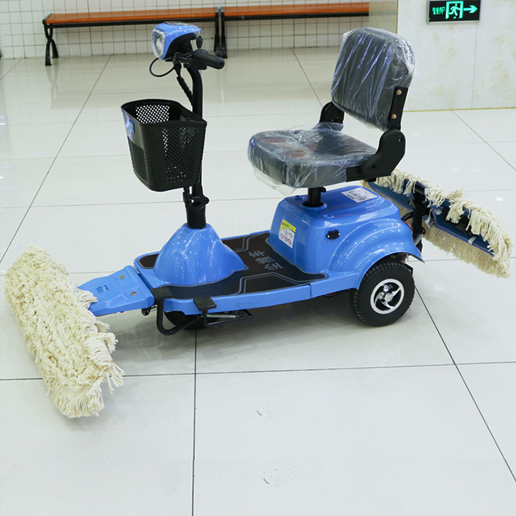 用驾驶式三轮尘推车商场保洁擦地机超市医院车间保洁驾驶式尘推车
