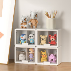 ブラインドボックス透明収納展示棚フィギュアショーケース防塵バブルマット人形収納ディスプレイボックス