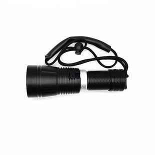 Cross-Border strong light L2 diving deep sea operation patrol aluminum alloy flashlight amphibious barrel fixed focus LED flashlight