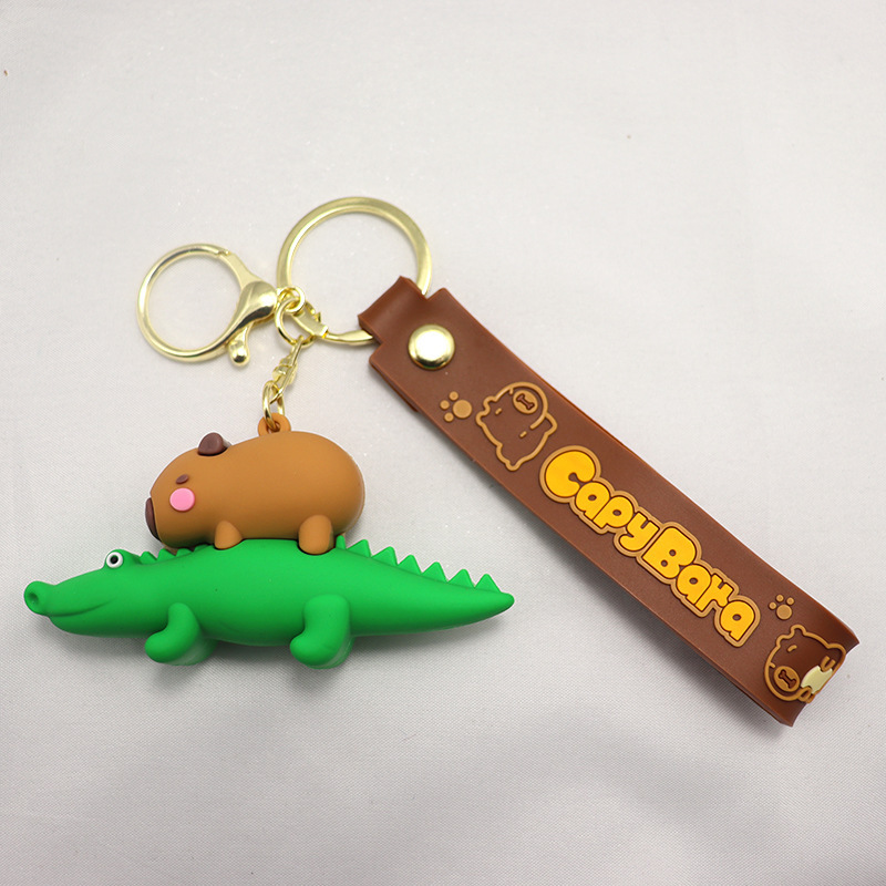 カピバラのキーホルダーのカバンのカピバラのペンダントのカピバラのぬいぐるみ|undefined