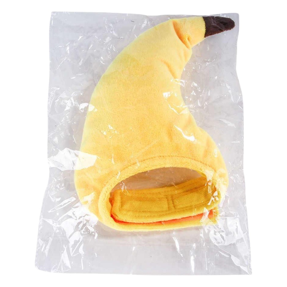 Amazon mascota sombrero creativo divertido transformación Teddy vacaciones tocado divertido Halloween gato Banana sombrero