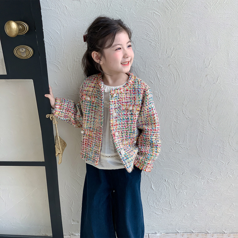 Girls' outerwear, spring and autumn collection 2026, new stylish baby autumn top, children's autumn clothing for girls Girls' outerwear, spring and autumn collection 2026, new stylish baby autumn top, children's autumn clothing for girls