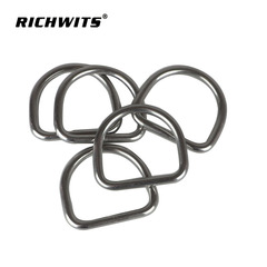 304 stainless steel D-ring, webbing buckle, luggage accessories, various rings, semi-circular metal ring, D-ring