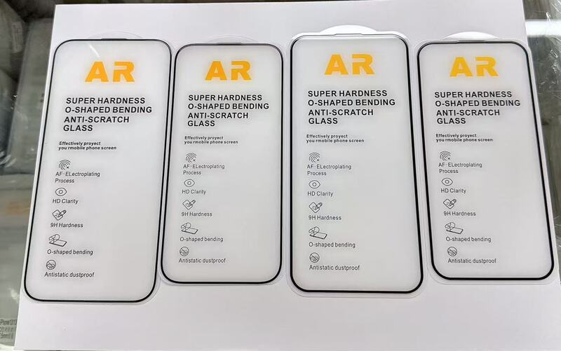 适用苹果16AR增透膜iPhone17promax降反射细边高清电镀air钢化膜|undefined